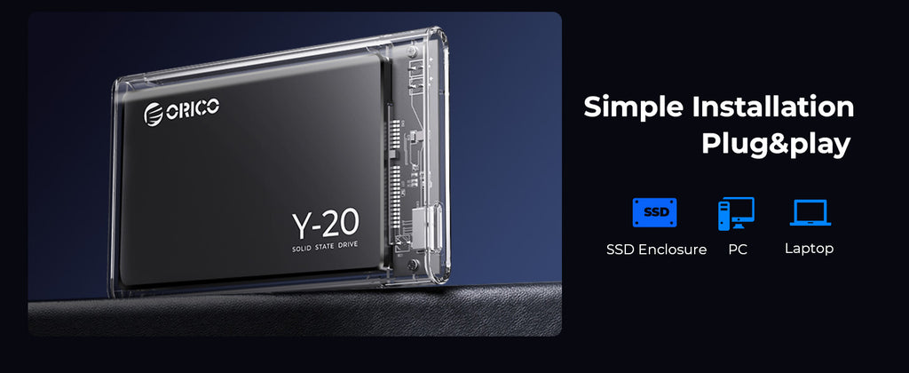 ORICO SATA III SSD 2.5” Internal Solid State Drive 3D NAND 512GB 1TB 2TB 4TB  UP to 550MB/s for Upgrade PC Laptop Desktops Y20