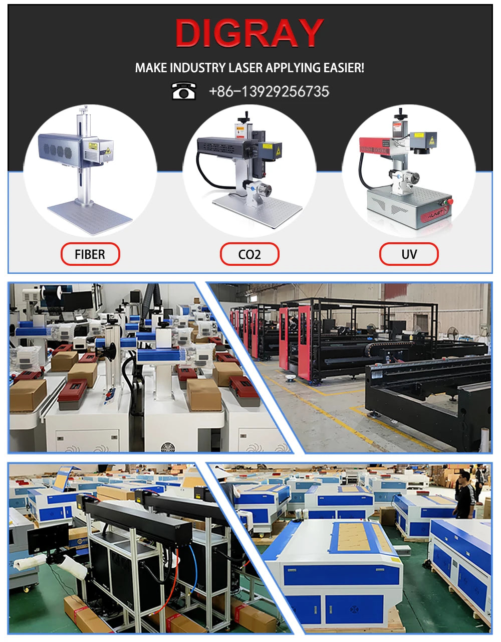 DIGRAY CO2 Laser Head E Series D20mm FL50.8&63.5&101.6mm Adapter Lens 25mm For Laser Engraving Machine