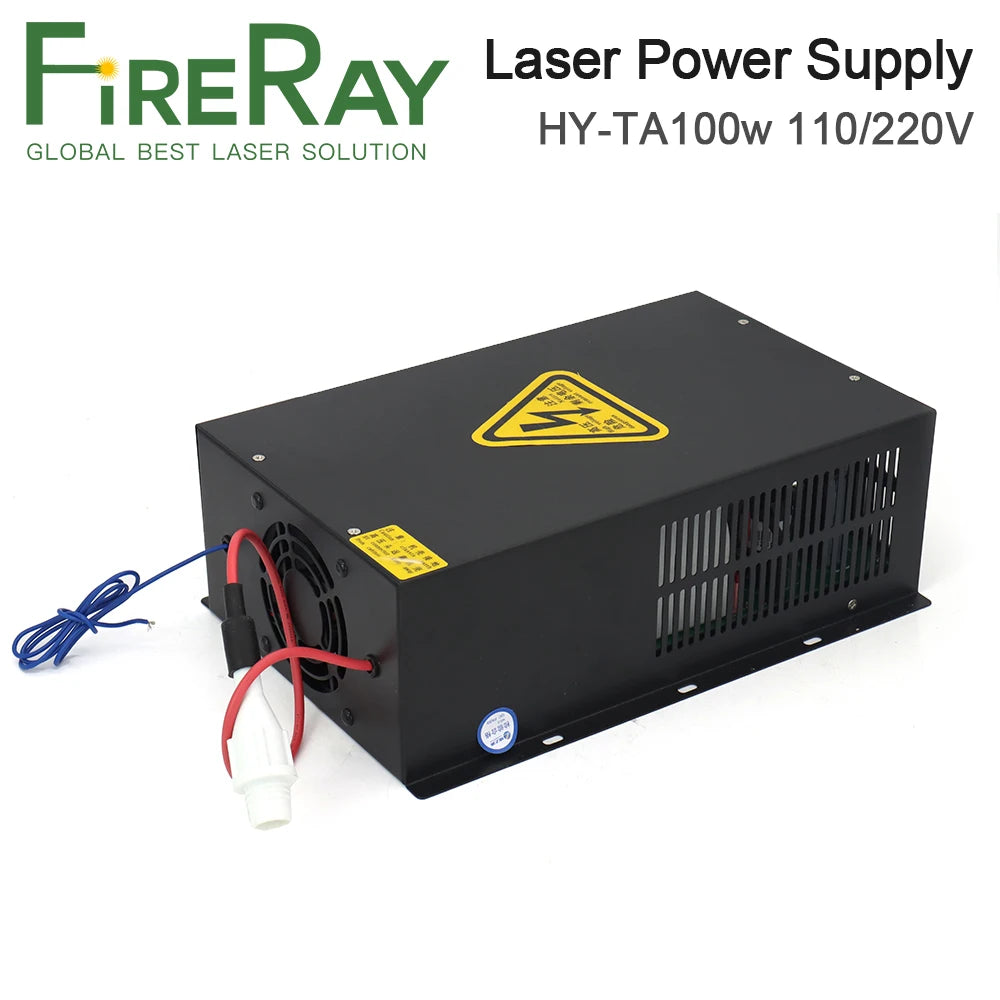 FireRay 100W CO2 Laser Power Supply HY-TA100W for CO2 Laser Engraving Cutting Machine Long Warranty