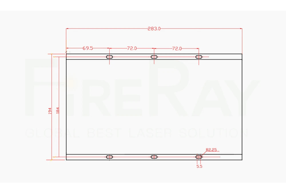 FireRay 100W CO2 Laser Power Supply HY-TA100W for CO2 Laser Engraving Cutting Machine Long Warranty