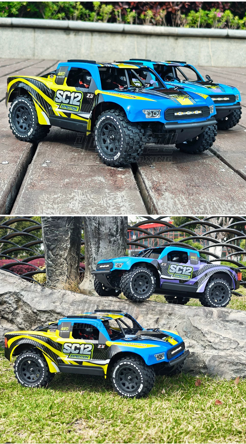 ZD Racing SC12 1/12 off-road brushless short truck RC remote control electric four-wheel drive high-speed off-road vehicle