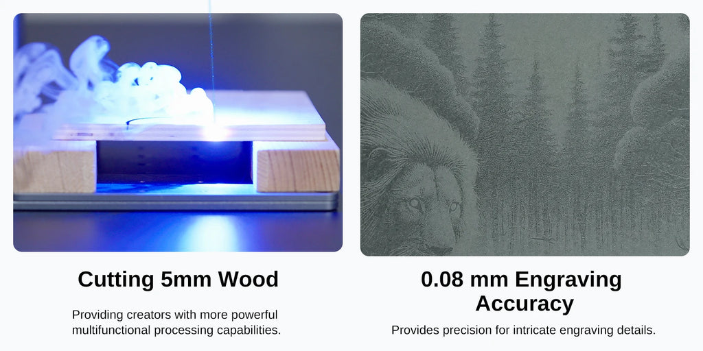 Raymoto R1 10W/R1 PRO 20W Portable Laser Engraver  Compact DIY Easy to Use Fast Engraving Speed Laser Engraving Machine