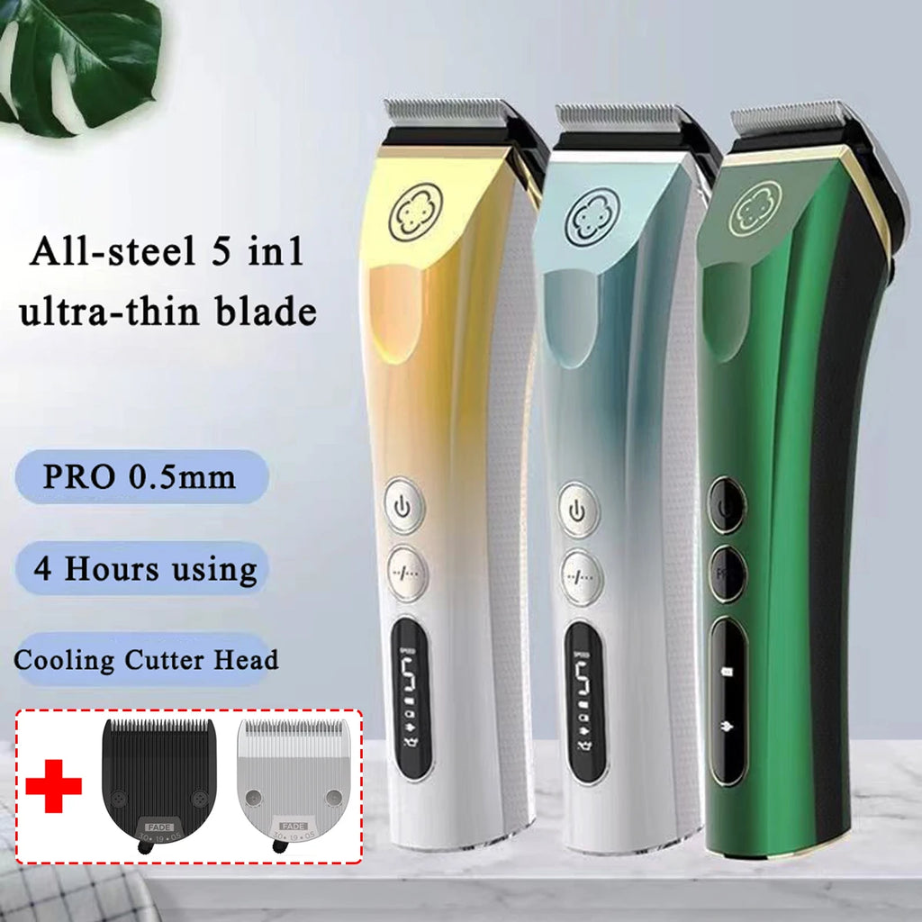 Madeshow 982F 986F Professional Hair Clippers Hair Trimmer Men's Adjustable Cordless Hair cutting Machine Barbers Beard Trimmer