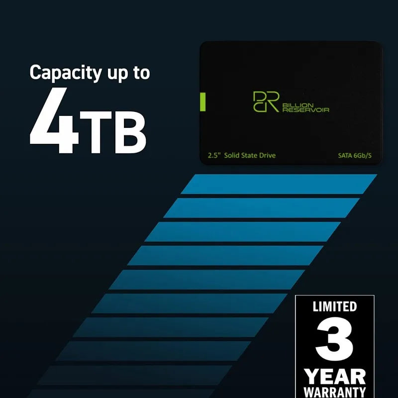 BR SSD SATA 2.5'' SSD 128GB Solid State Drive 1TB SSD SATA 3.0 Hard Drive Disk internal ssd SATA3 for Laptop Desktop