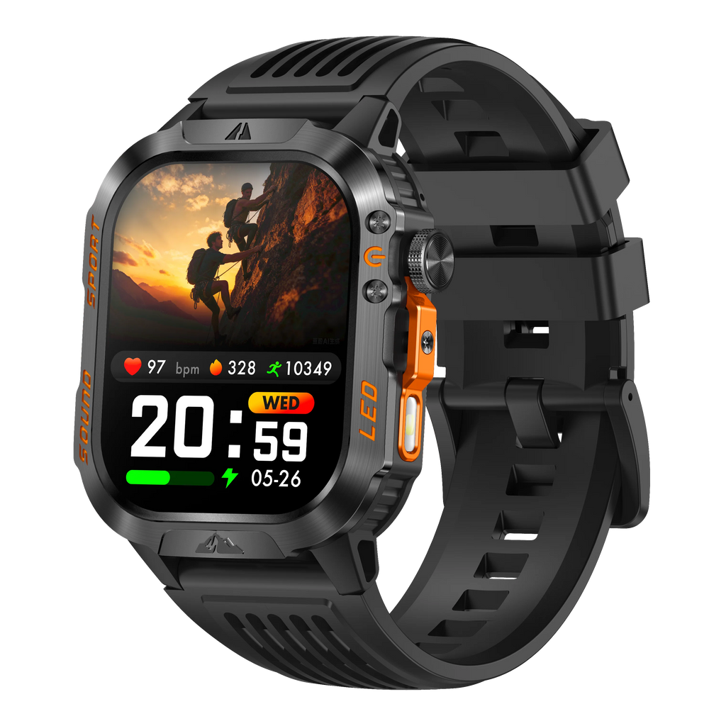 New Smart Bracelet Watch Bluetooth Call Heart Rate Blood Oxygen Pressure Weather Phyiological Cycle Sports Tracker