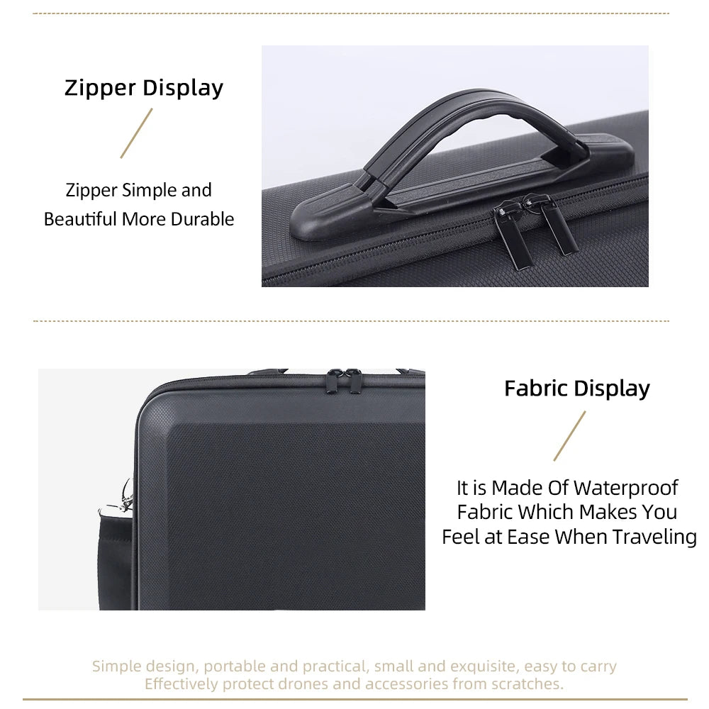 Portable Drone Carry Case For DJI LITO X1 1 Hard Shell Storage Bag Waterproof Handbag For RC 2 RC N3 Control Charger Accessories
