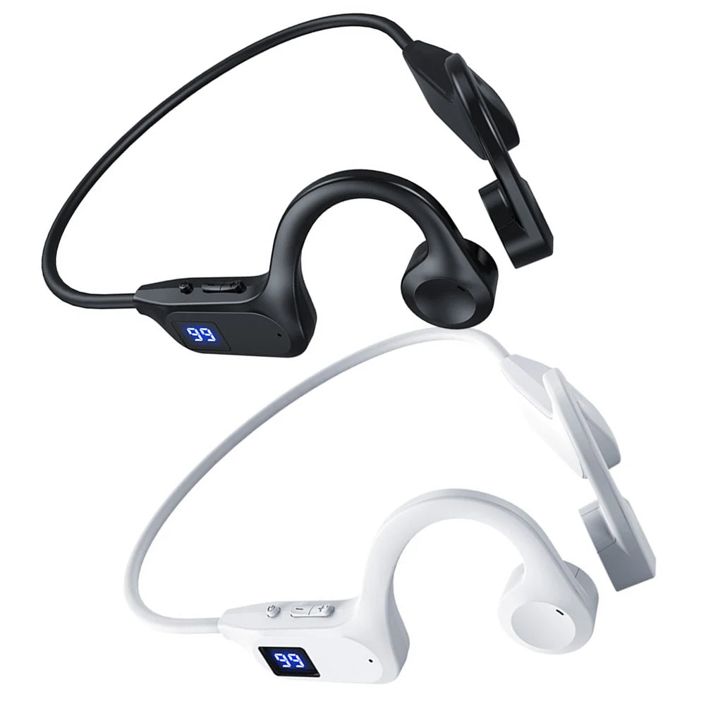 Bone Conduction Headphones-compatible Wireless Headset Waterproof Sports Headset Ear Hanging Type Bilateral Stereo Earphones