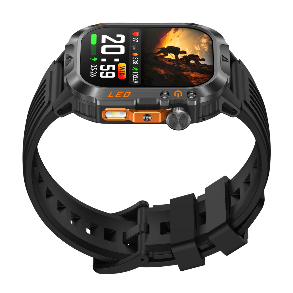 New Smart Bracelet Watch Bluetooth Call Heart Rate Blood Oxygen Pressure Weather Phyiological Cycle Sports Tracker