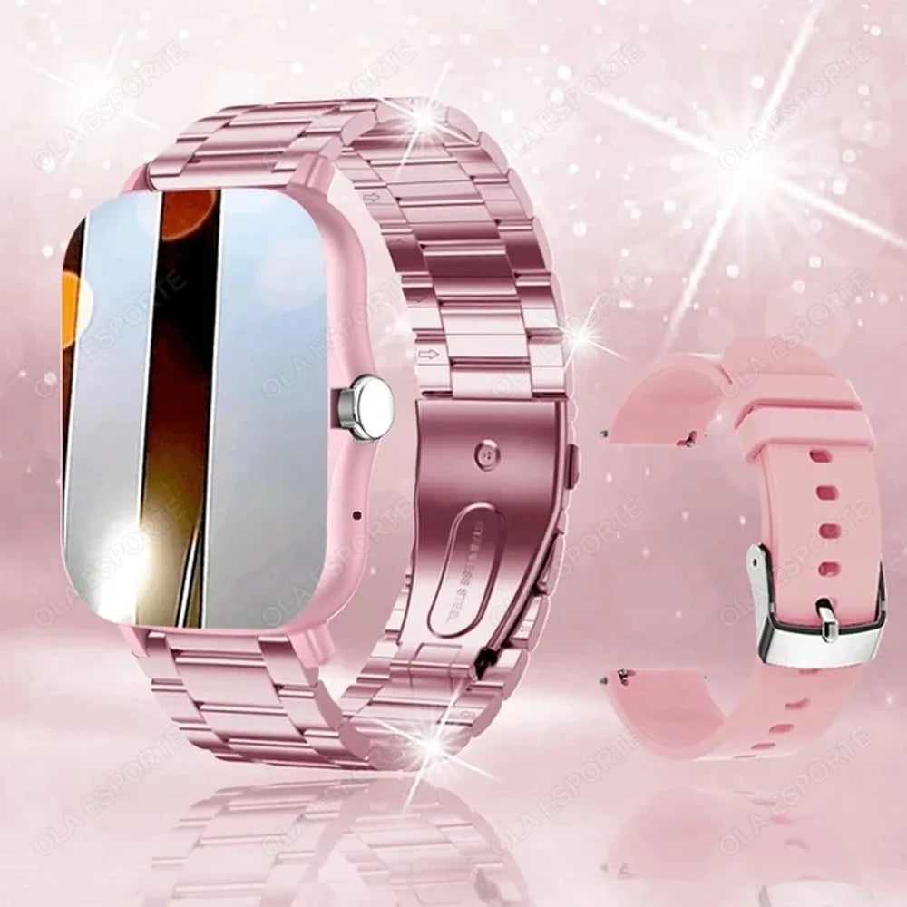 2025 New Smart Watch Men Women Gifts 1.83'' Full Touch Screen Sport Fitness Tracker Smartwatch Men BT Calls Digital smarthwhatch