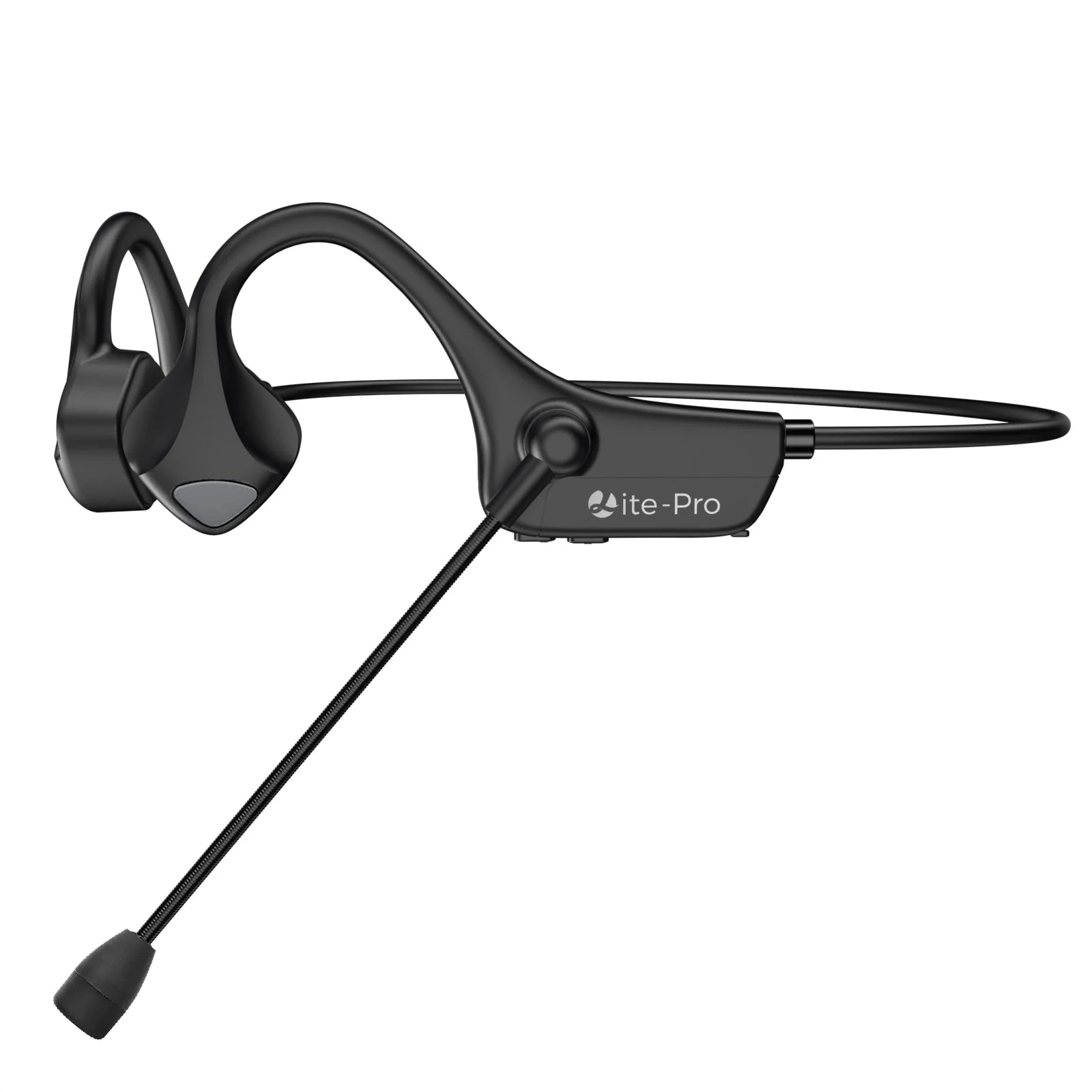 Bone Conduction Earphones Wireless Bluetooth Headset Fast Charge Sports Gaming Headphones with Dual CVC8.0 Noise-canceling Mic