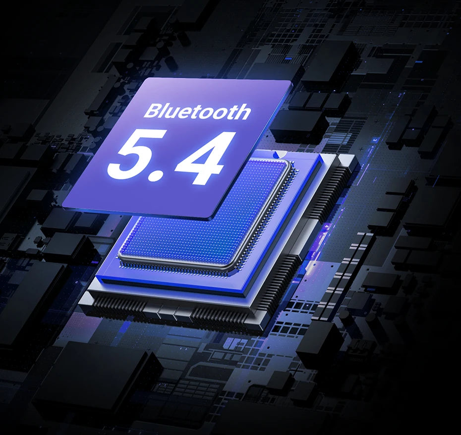 LCD Full Color Smart Screen Wireless TWS Bluetooth Earphones Earbuds 52dB Active Noise Cancelling ANC In Ear Headphones