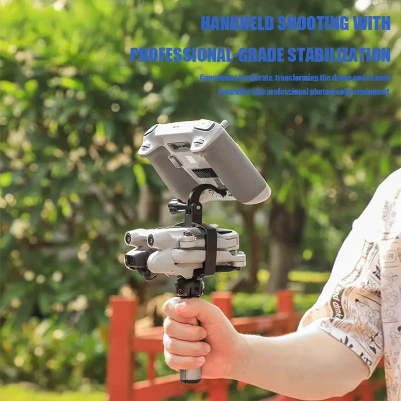 VOLODYMYR Photography Device Bracket Accessories Tello Drone Accessories Fixed Grip for Mini 3 Pro Handheld Stand Camera