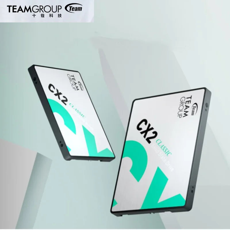 TEAMGROUP SSD Cx2 SATA 3.0 2.5 inch  256GB 512GB 1TB Solid State Drive for computer