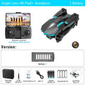 X6Pro Mini Drone 4K Professional HD Camera with Large Screen 2.4G WIFI FPV Dron Brushless Optical Flow Hover Folding Quadcopter