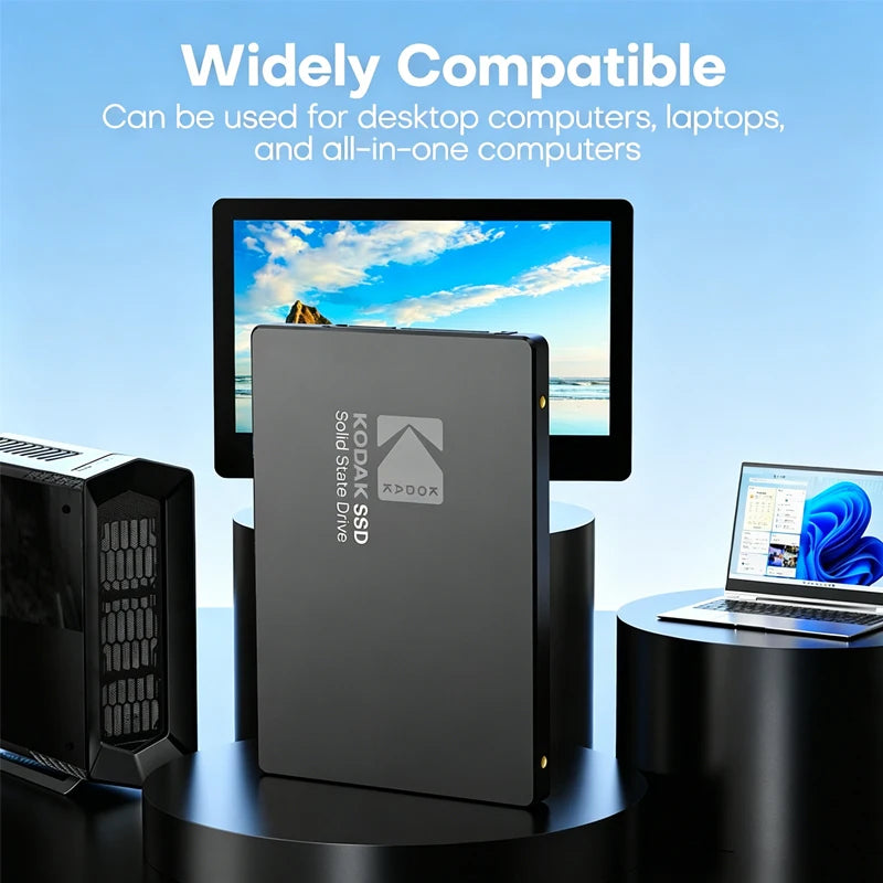 Kodak X120 Pro 2.5" SATA III Internal Solid State Drive SSD 1TB 512GB 256GB 128GB for Laptop Computer PC