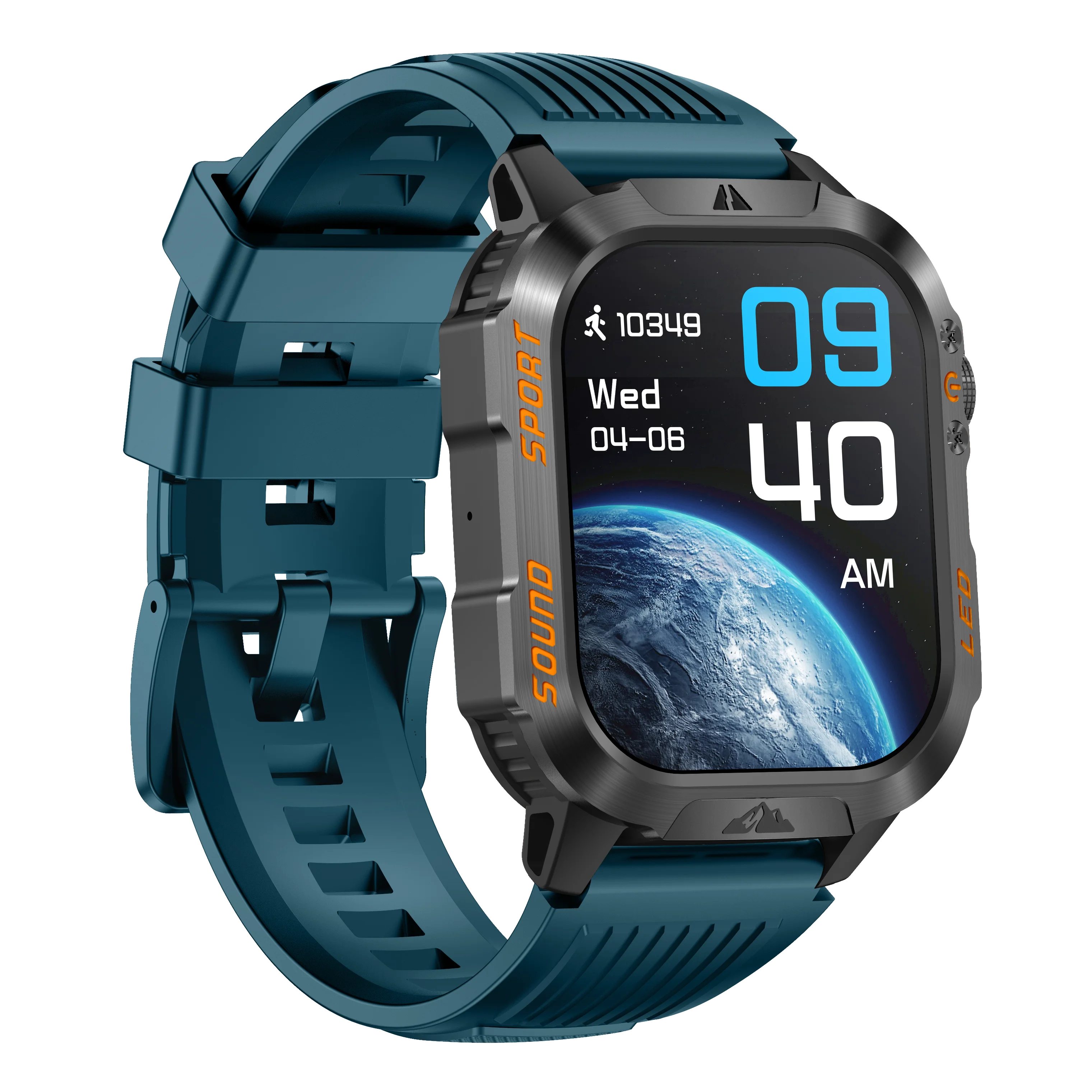 New Smart Bracelet Watch Bluetooth Call Heart Rate Blood Oxygen Pressure Weather Phyiological Cycle Sports Tracker