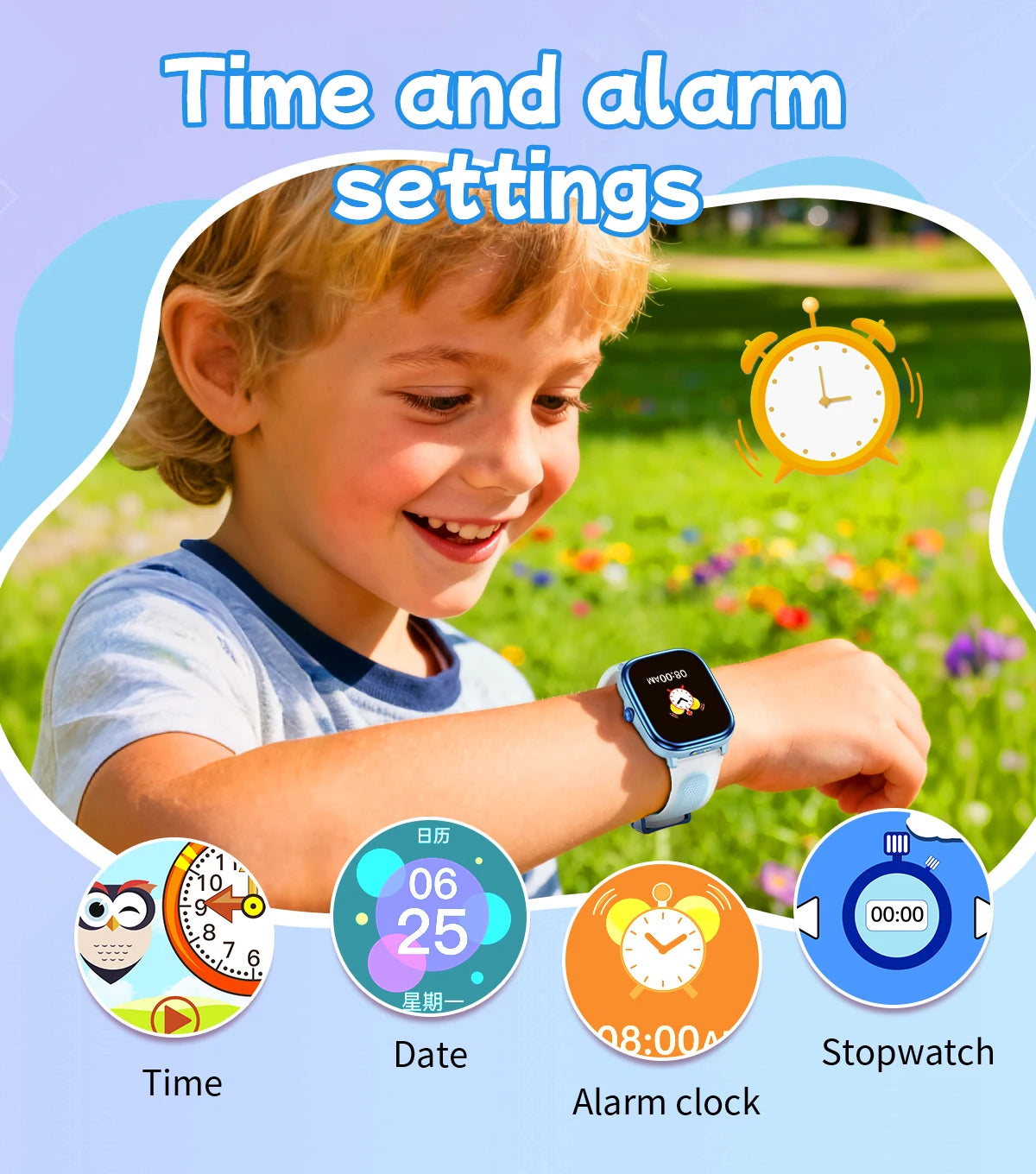 New Smartwatch BT Call Health&Sleep Monitoring 1.83''HD Screen Kids Smart Watch Waterproof Fashoin Sports Bracelet For Women Men