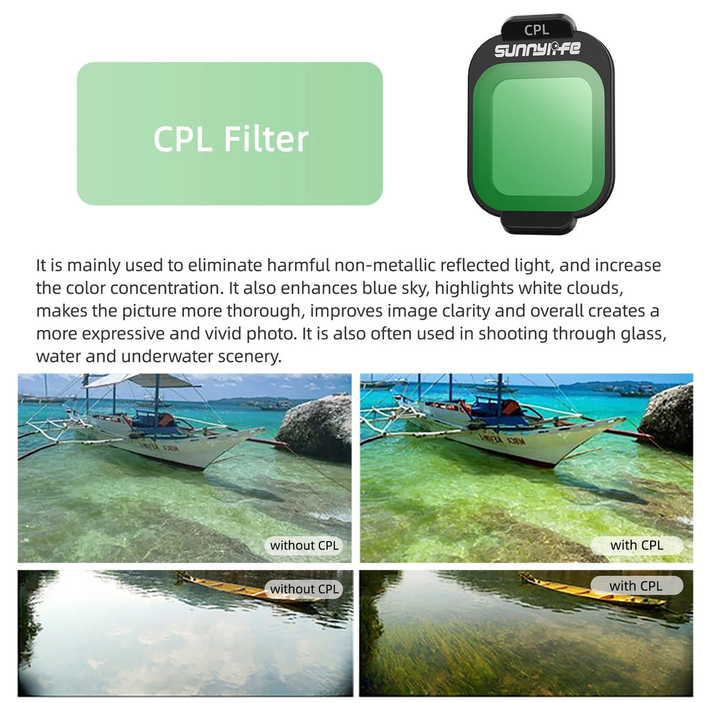 For DJI Lito X1 Lens Filters ND8/16/32/64 Filter FLIP HD Photography MCUV/CPL Kit Drone Optical Glass Camera Accessory