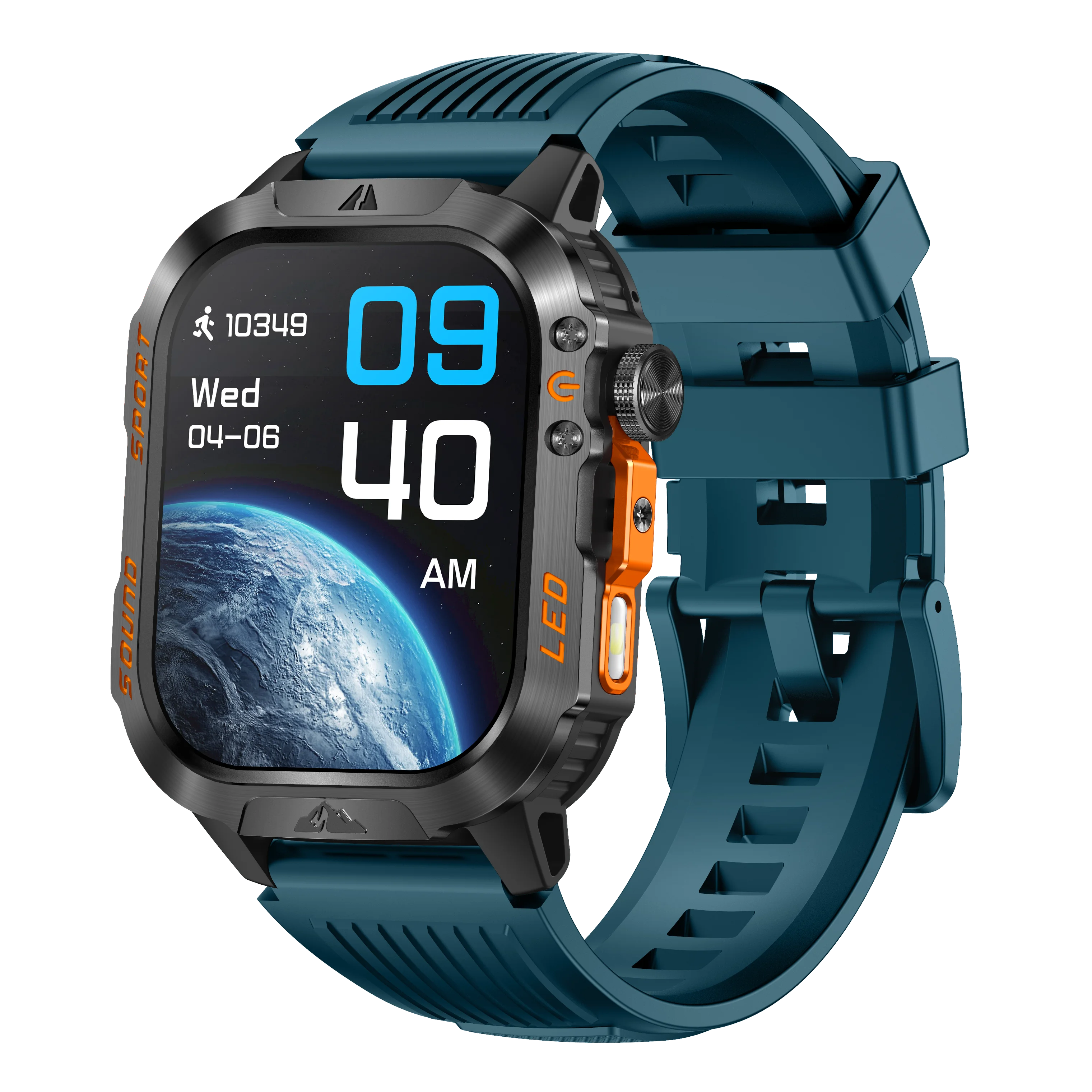New Smart Bracelet Watch Bluetooth Call Heart Rate Blood Oxygen Pressure Weather Phyiological Cycle Sports Tracker