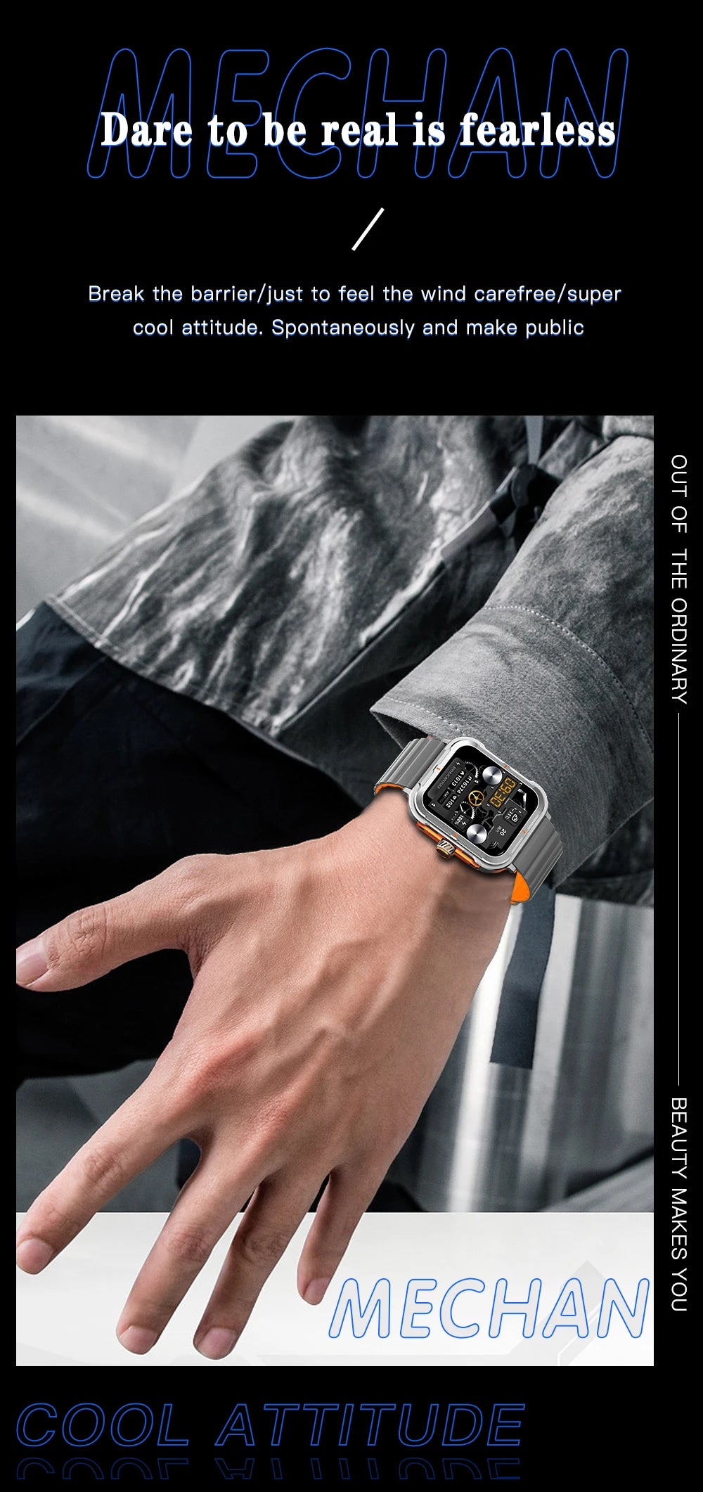 D09 Smartwatch 1.83inches IPS HD 240x285 Full Touch Screen 128MB RAM Bluetooth 5.0 IP67 Waterproof Fitness Android Watch