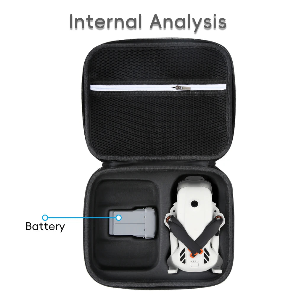 For DJI LITO X1 1 RC 2 RC N3 Portable Hard Shell Storage Bag Box Shockproof Travel Carrying Case Handbag Drone Accessories ﻿