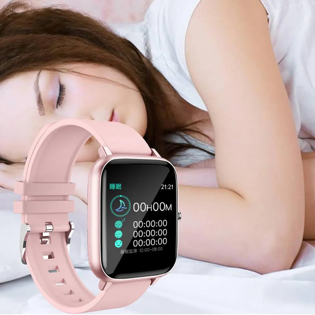 P6 Smart Watch Waterproof Sport Fitness Tracker Bluetooth Call Watches Blood Pressure Monitor Pedometer Smartwatch Dropshipping