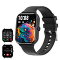 Smart Watch Men Women 1.95" HD ouch Screen Bluetooth Voice Call Heart Rate Monitoring Fitness Sports Tracker 100+ Sports Modes