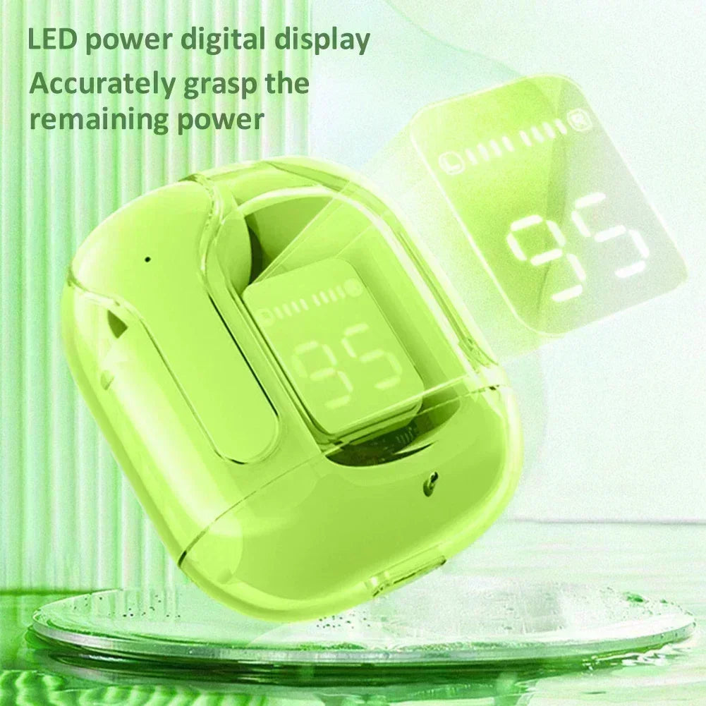 Wireless Mini Earbuds LED Power Digital Display TWS Wireless Headset Stereo Sound Bluetooth Headphones apply to smartphones