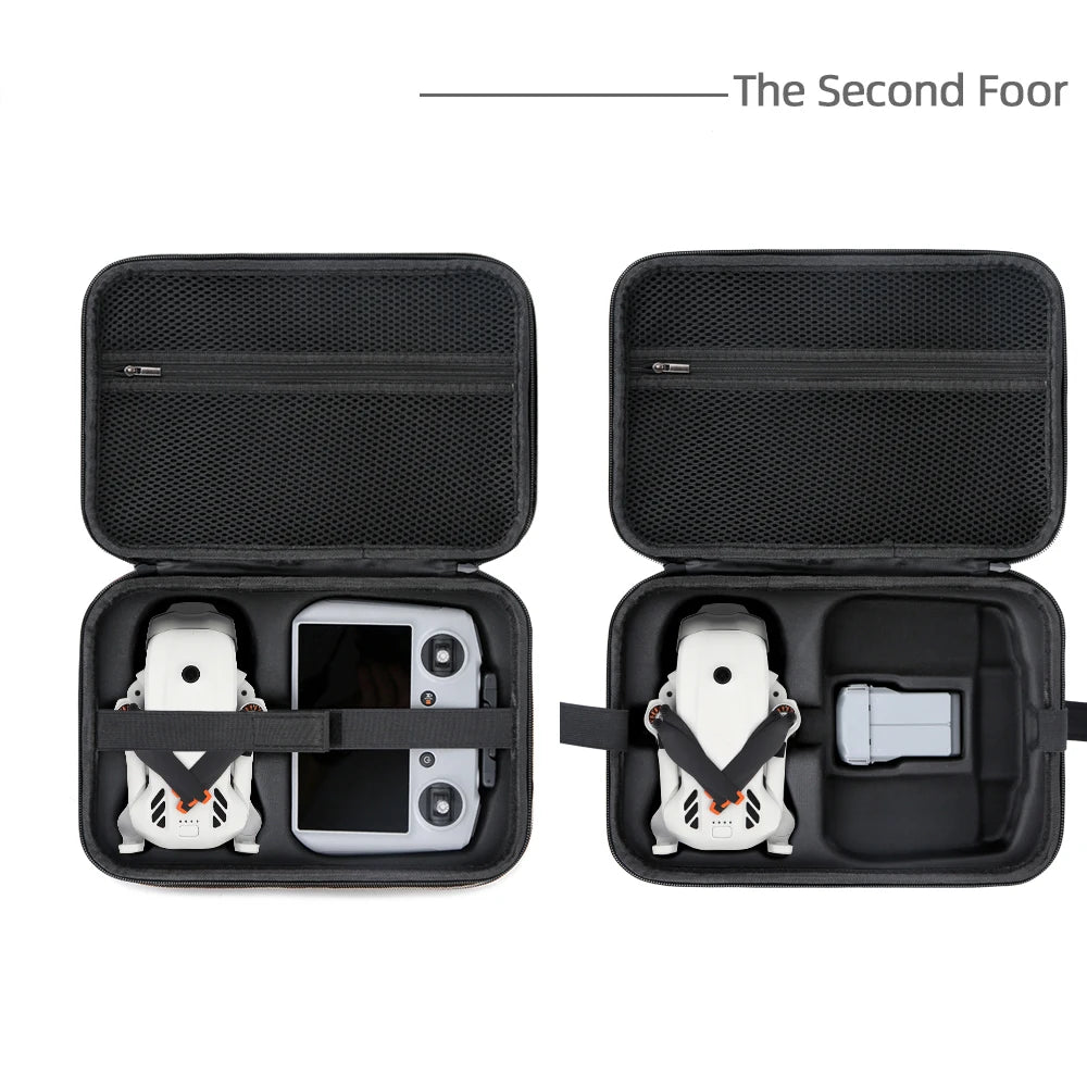 For DJI LITO X1 1 RC 2 RC N3 Portable Hard Shell Storage Bag Box Shockproof Travel Carrying Case Handbag Drone Accessories ﻿