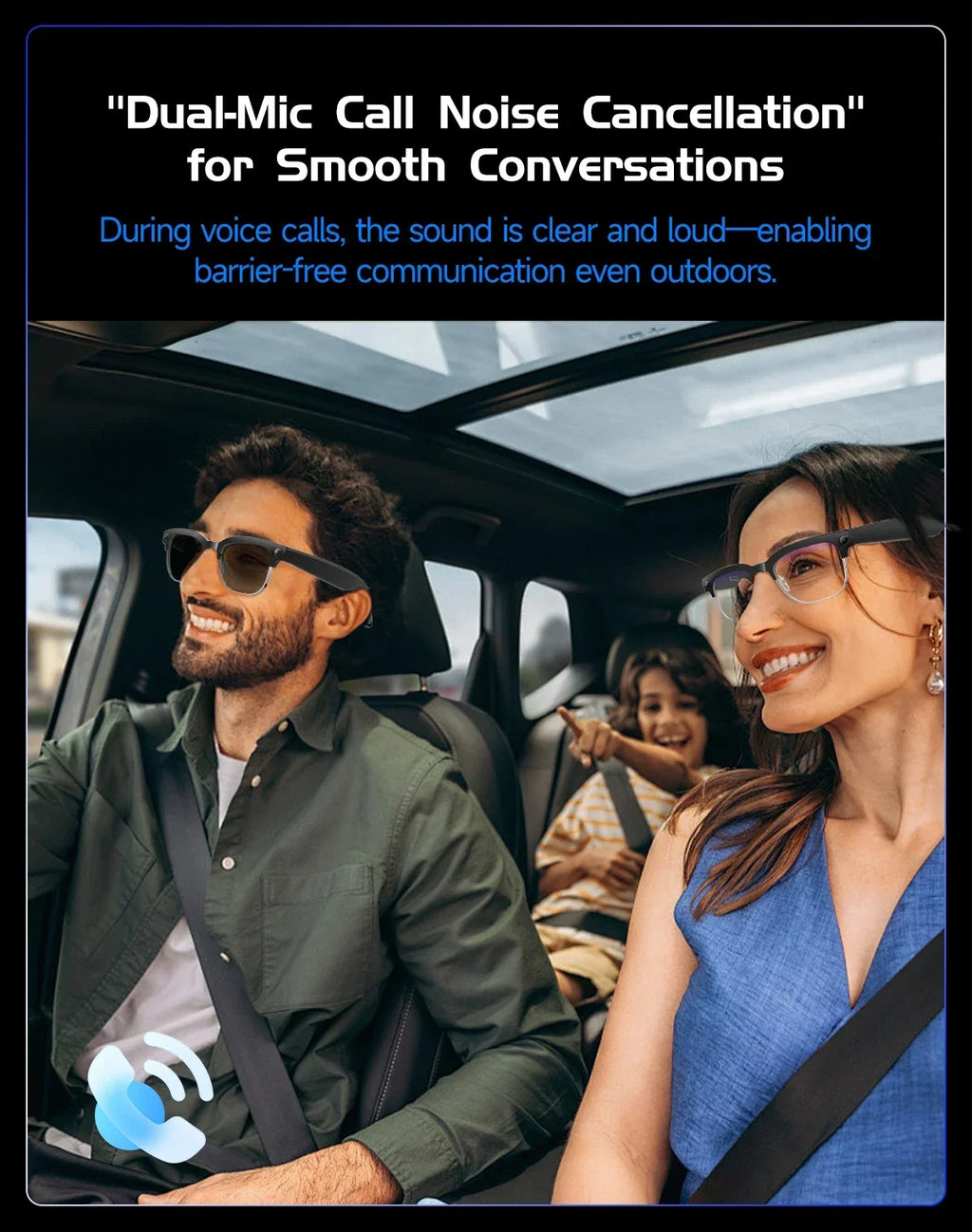 Smart Glasses 800W Camera 2026New Technologies Video Recording AI Photo Recognition Bluetooth Calls Voice Translation Sunglasses