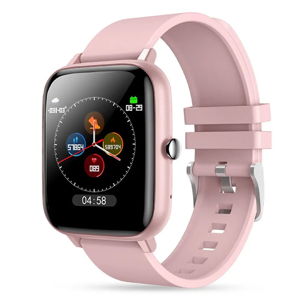 P6 Smart Watch Waterproof Sport Fitness Tracker Bluetooth Call Watches Blood Pressure Monitor Pedometer Smartwatch Dropshipping