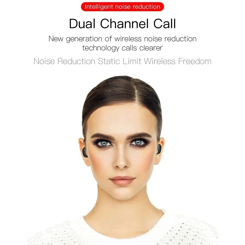 2026 New E6S Wireless Earbuds Noise Canceling Waterproof Ear Buds in-Ear Stereo Headphones with LED Display Charging Case
