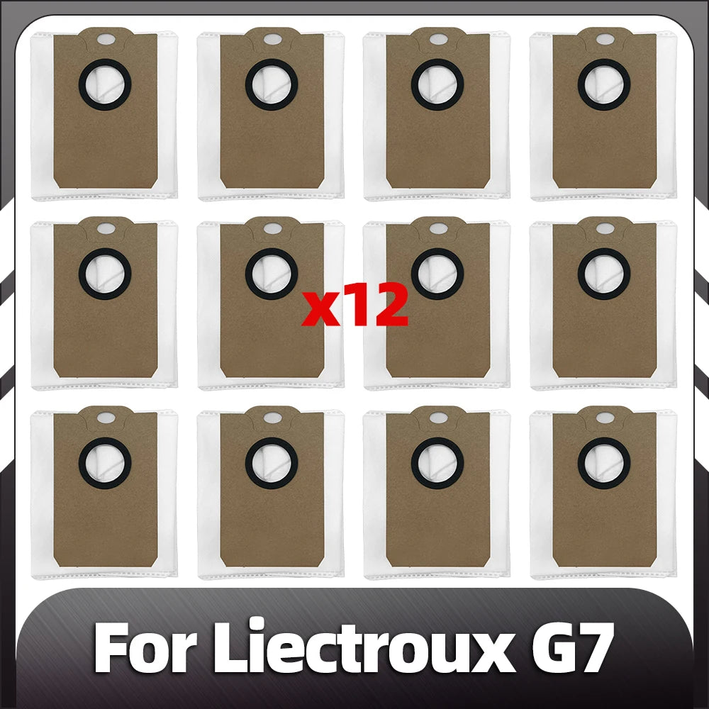 Compatible for Liectroux G7 Robot Vacuum Replacement HEPA Filter Mop Pad Dust Bag Spare Part Accessories