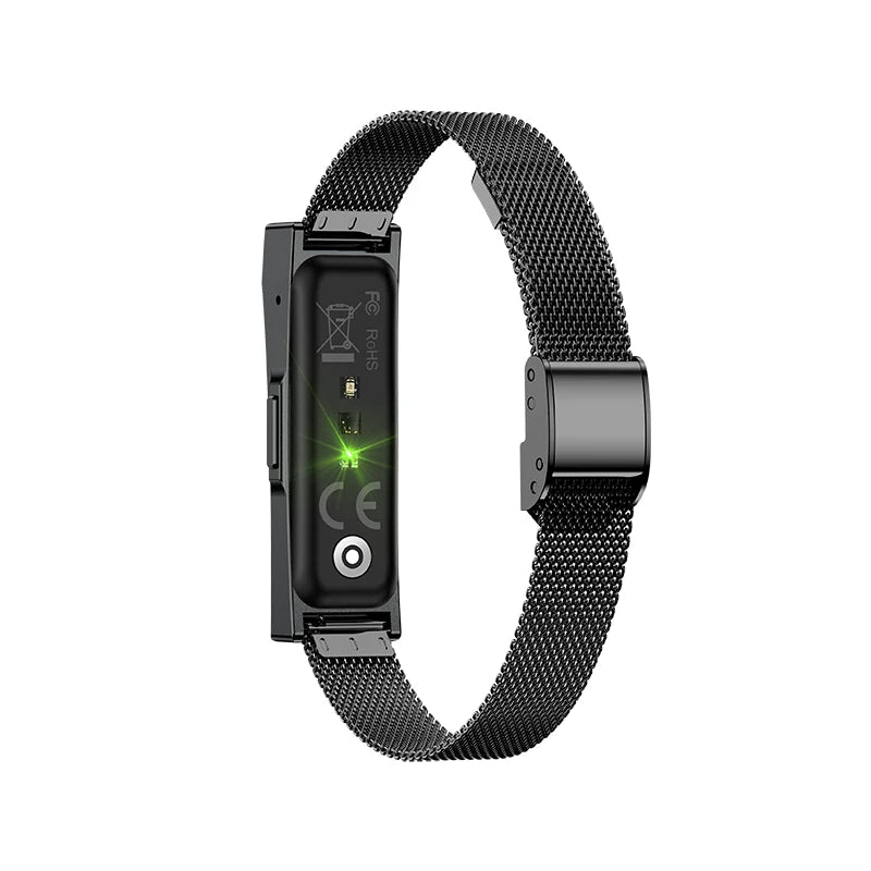 Smart Wristband Waterproof Fitness Heart Rate Blood Pressure Blood Oxygen Monitor Sports Tracker Electronic Bracelet Smart Watch
