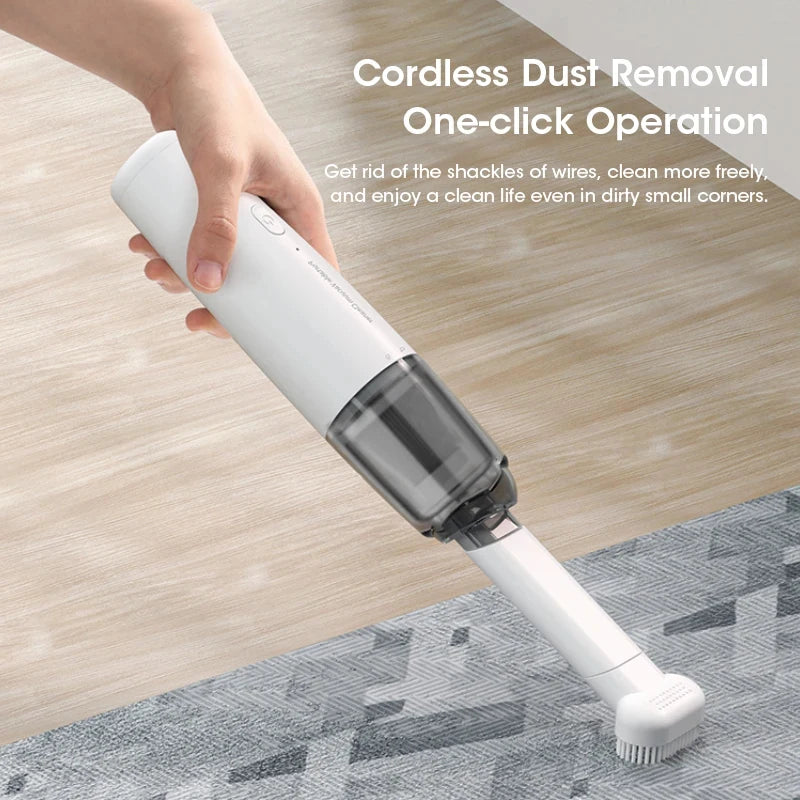 New Car Vacuum Cleaner Mini Convenient Vacuum Cleaner Multi Functional Wireless Handheld Vacuum Cleaner Strong Suction Low Noise