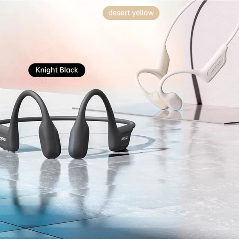 Canfon G06 Bone Conduction Bluetooth Headset 140mAh Running Sports Headset Hanging Ear Ultra Wireless Bluetooth Headset,A