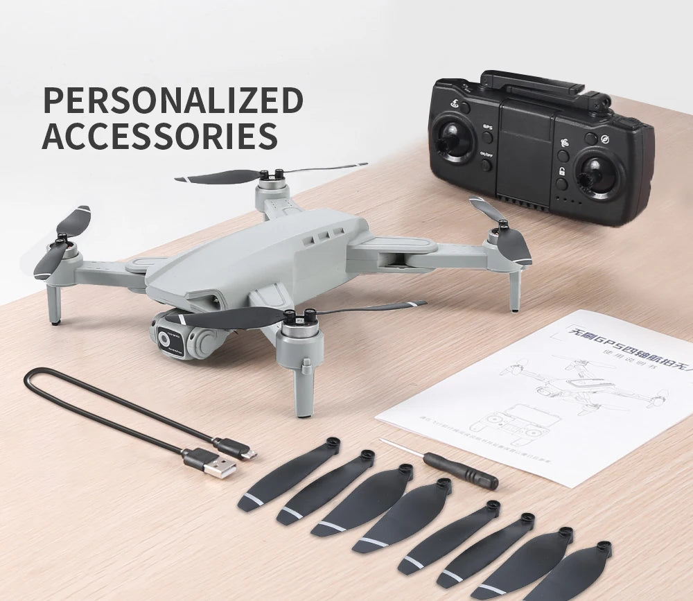 Drone L900 Pro 4K Professional 5G GPS HD Dual Camera Photography Brushless Foldable Quadcopter RC Distance 1.2KM Drones Toys