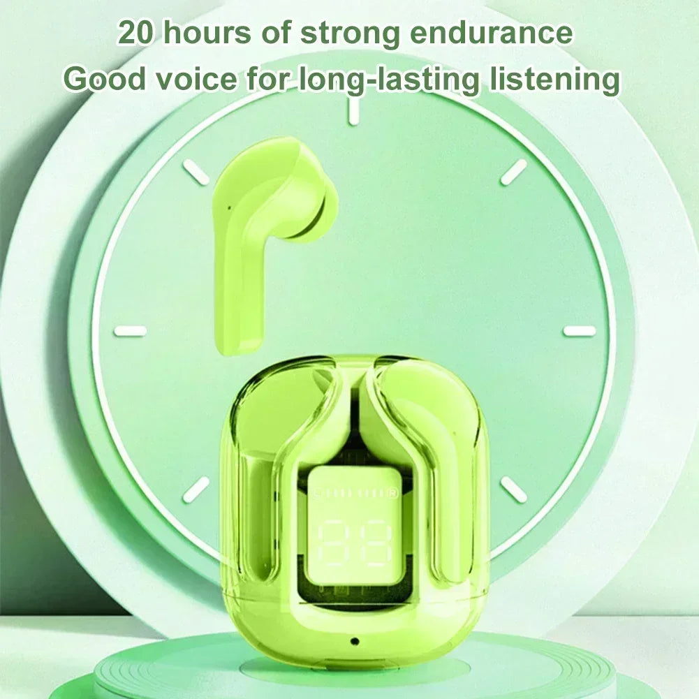 New Wireless Mini Earbuds LED Power Digital Display TWS Headset Stereo Sound Bluetooth-compatible 5.3 for smartphones
