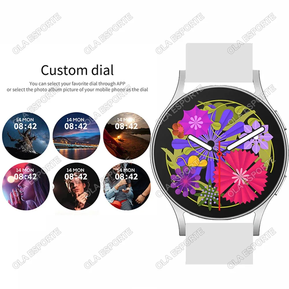 Smart Watch 1.32inch HD AMOLED Screen Bluetooth Call Health Monitor Smartwatch Men Women Fitness Sports Watches For Android IOS
