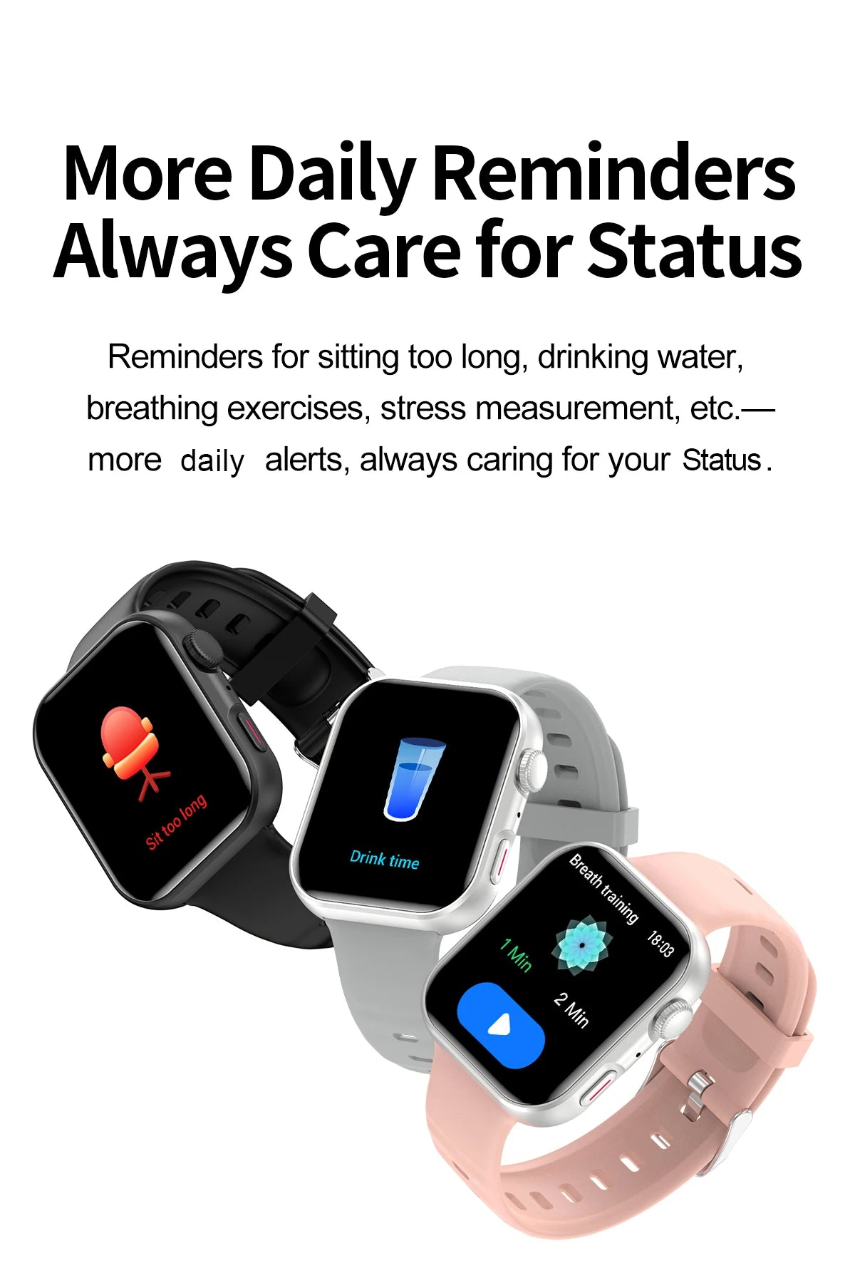 LIGE New Bluetooth Call 1.83" AMOLED Smart Watch For Android IOS Dynamic Island Men Women Sports Fitness Blood Oxygen Smartwatch