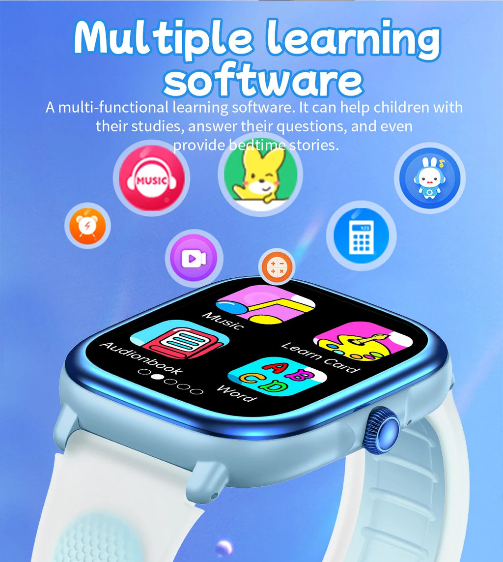 New Smartwatch BT Call Health&Sleep Monitoring 1.83''HD Screen Kids Smart Watch Waterproof Fashoin Sports Bracelet For Women Men