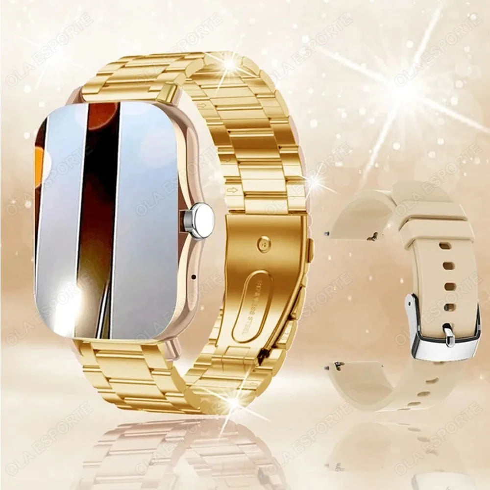 2025 New Smart Watch Men Women Gifts 1.83'' Full Touch Screen Sport Fitness Tracker Smartwatch Men BT Calls Digital smarthwhatch