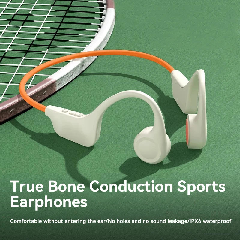 Bone Conduction Headphones IPX8 Waterproof MP3 32GB Bluetooth 5.4 Sports Headphones with Mic for Swimming Running 2026 New