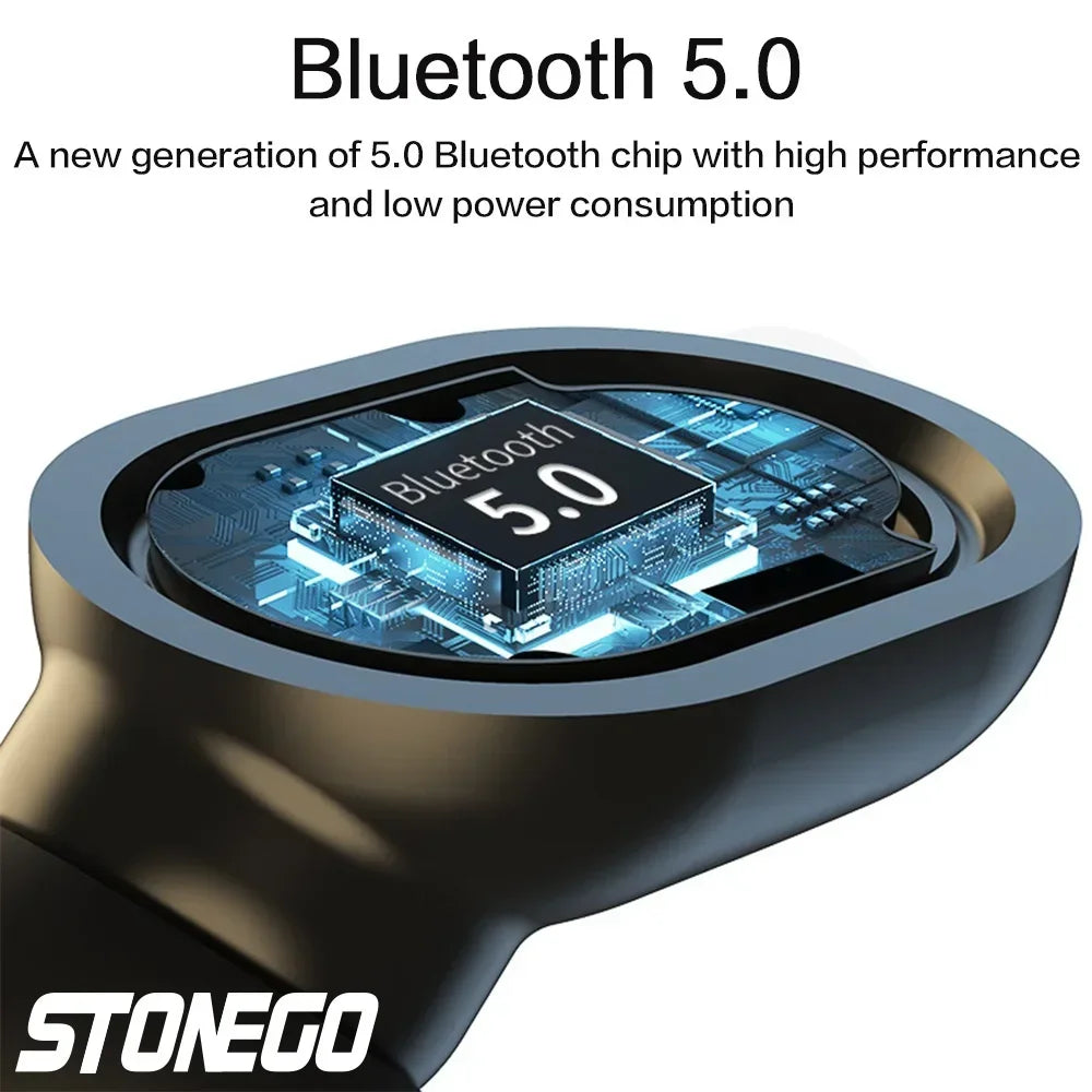 Bluetooth 5.0 TWS Earphones Noise Cancelling Touch Control Digital Display Wireless Sport Earbuds Stereo Headphones