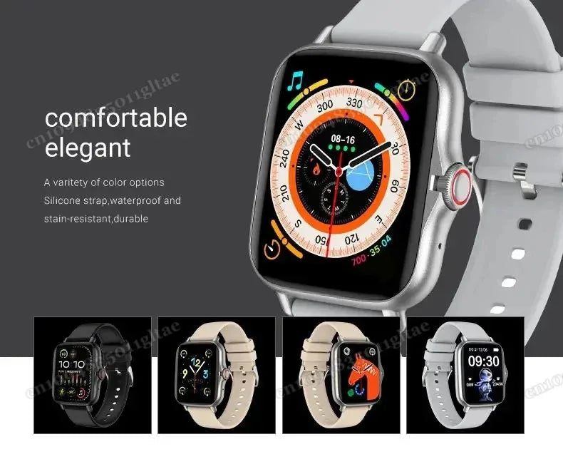 New Smart Watch For Android IOS 1.83Inch Color Screen Bluetooth Call Blood Oxygen/Pressure Monitoring Smart Watch Women Men MA27
