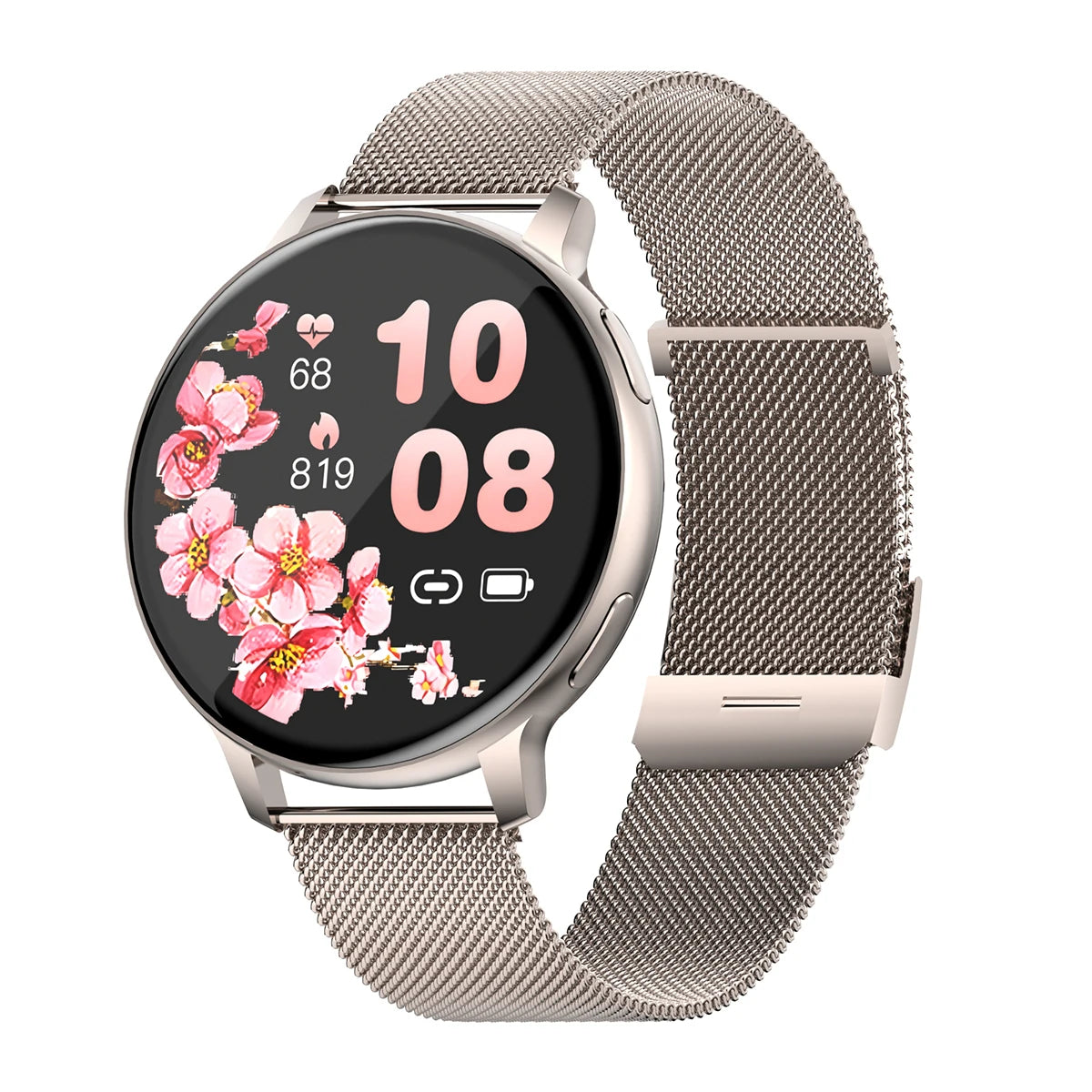Women Smart Watch Blood Pressure Heart Rate Health Monitor Bluetooth Call Waterproof Ladies Fashion Smartwatch for Android IOS