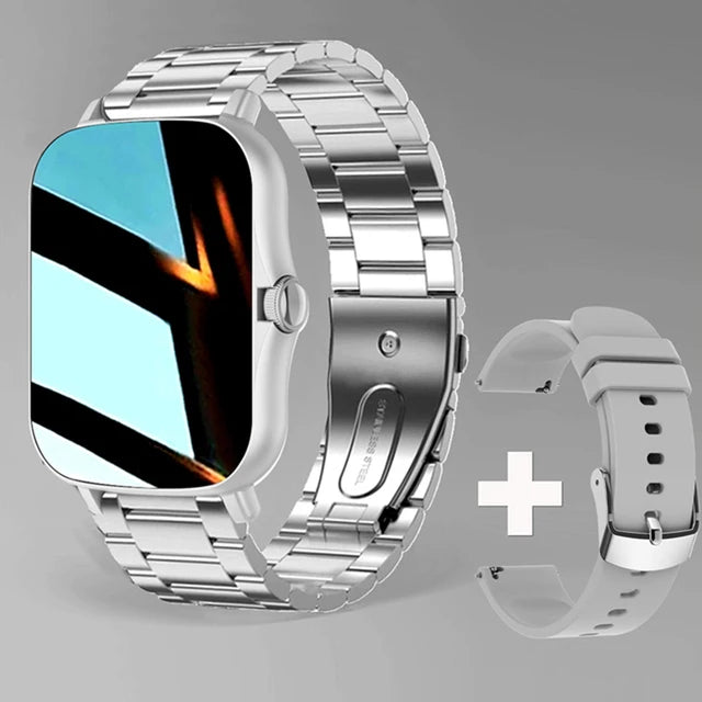 New Smart Watch For Android IOS 1.83Inch Color Screen Bluetooth Call Blood Oxygen/Pressure Monitoring Smart Watch Women Men MA27