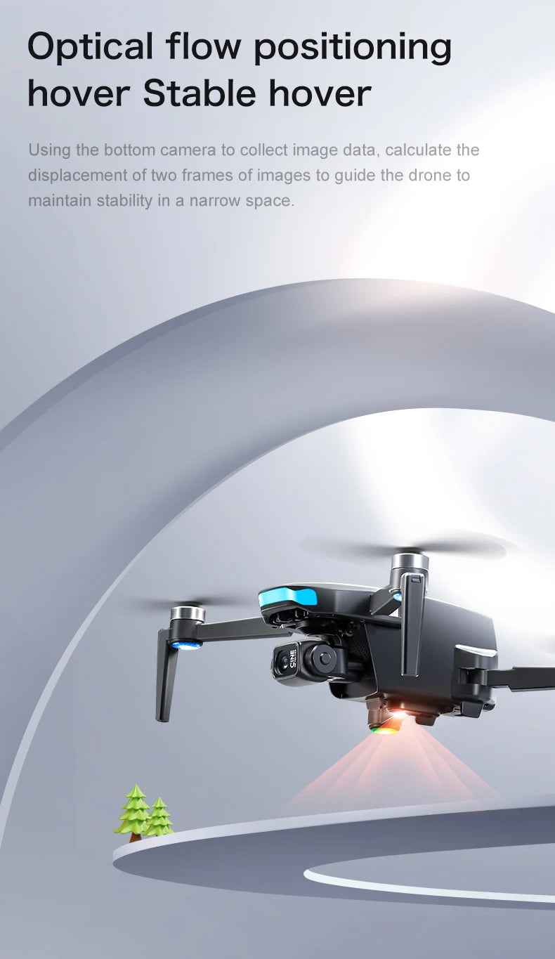 S-X1 MAX 4K Professional Drone With HD Camera 3-Axis Gimbal GPS Dron Brushless 5G WIFI Screen Remote Control RC Quadcopter Toys