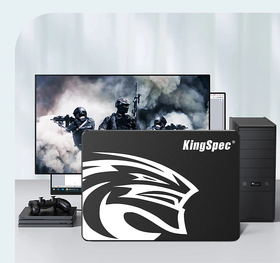 KingSpec SSD 2.5'' SATA3 256GB 64GB 128GB Hdd 512GB 1TB 2TB SSD Internal Disk Solid State Drive Hd for Laptop Desktop PC