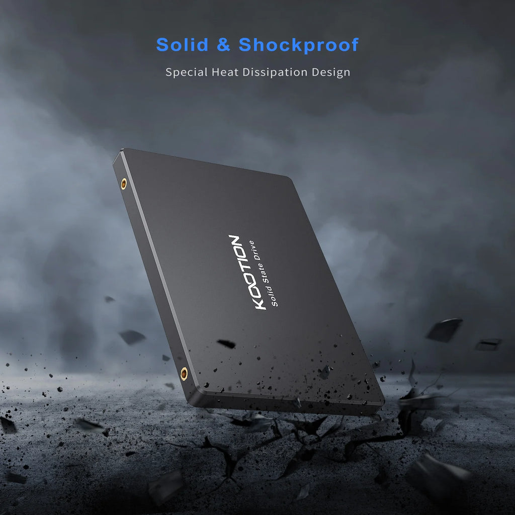 KOOTION Sata SSD 2TB 1TB 512GB 256GB 128GB SATA3 Internal Solid State Drive 2.5 Inch HDD Hard Disk for Laptop Desktop PC Server